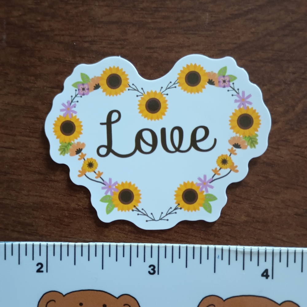 10/$10 Inspirational Positivity Sunflower Nature Garden Flower Sticker Decal